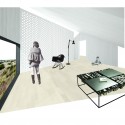 Shingle_house_-_mezzanine Mezzanine. Courtesy Nord Architecture and Living Architecture