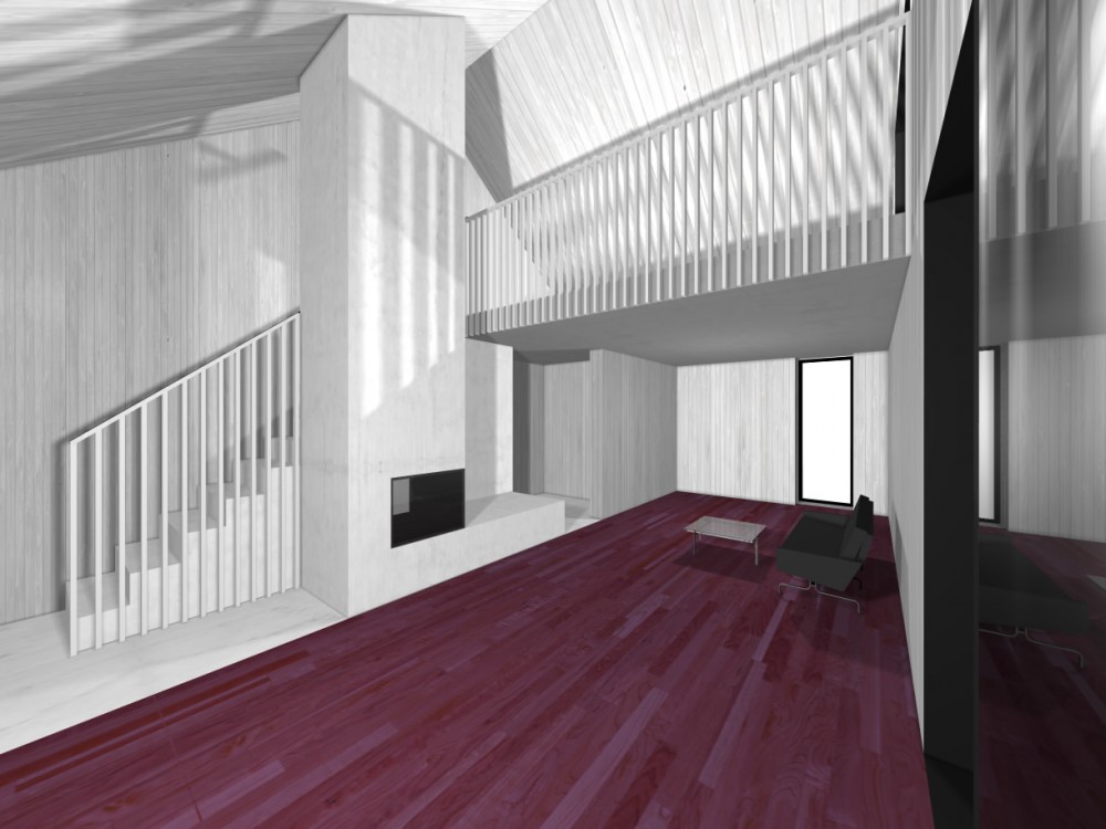 Shingle_House_-_Sitting_room Sitting Room. Courtesy Nord Architecture and Living Architecture