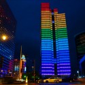 dexia-towers-light-up-with-LEDs-to-show-weather-6 dexia-towers-light-up-with-LEDs-to-show-weather-6