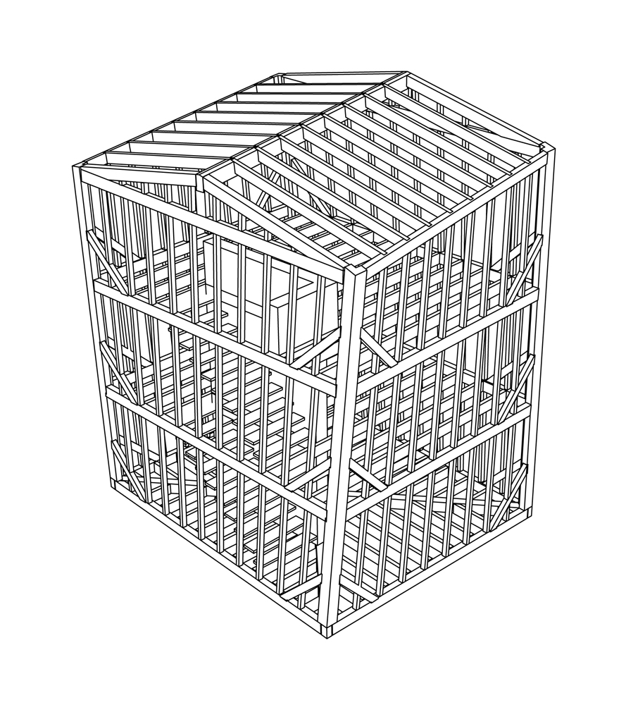 structure axo structure axo