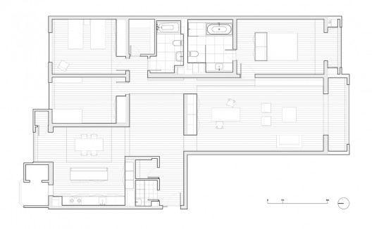 Interior - Apartment 3E - Vector Architects