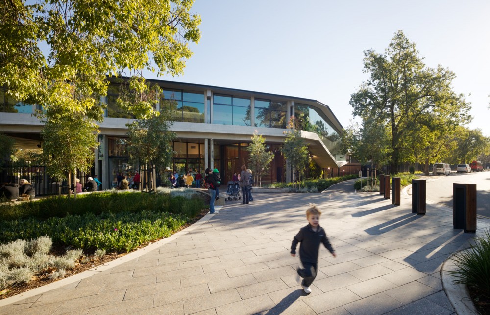 Adelaide Zoo Entrance Precinct - Hassell © Peter Bennetts
