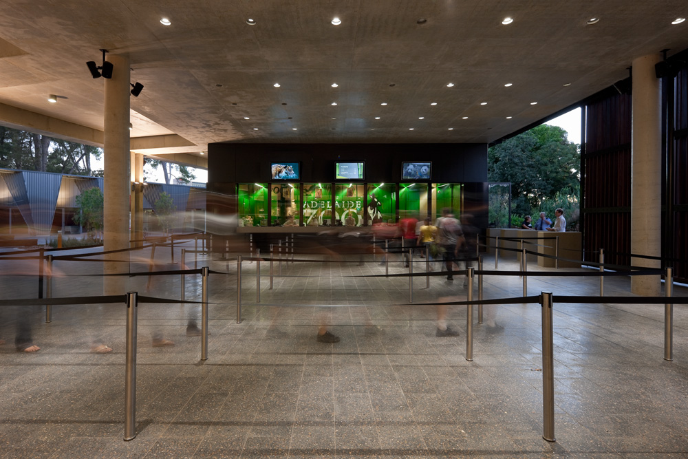 Adelaide Zoo Entrance Precinct - Hassell © Peter Bennetts