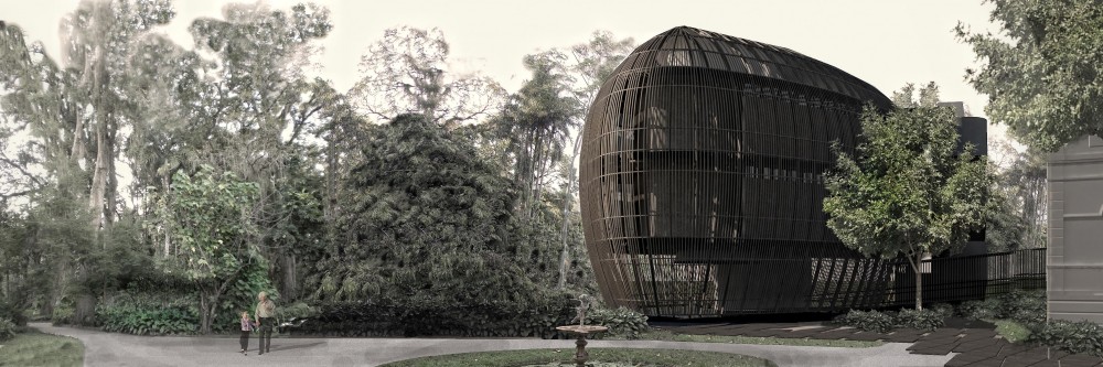 Entry proposal for the Environment Museum Annex Competition, Rio de Janeiro