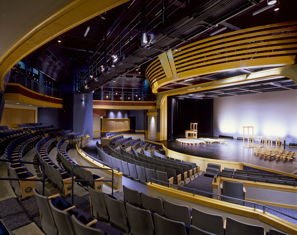 Heritage High School, Brentwood, CA  Interior of Performing Arts Center. Heritage High School, Brentwood, CA Interior of Performing Arts Center.