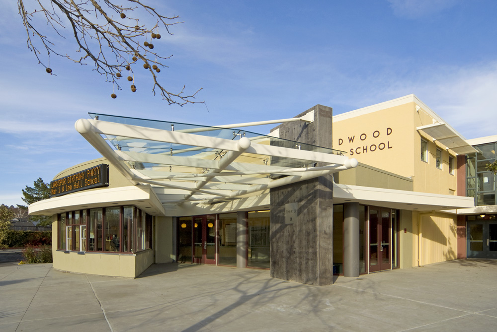 Redwood High School Theater, Mill Valley, CA	New lobby addition to Theater. Redwood High School Theater, Mill Valley, CA New lobby addition to Theater.