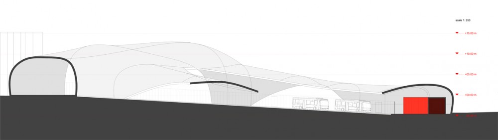 Stoke-on-Trent Bus Station Proposal by Austin-Smith: Lord Station Section B