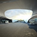Stoke-on-Trent Bus Station Proposal by Austin-Smith: Lord View of Bus Stands