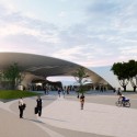Stoke-on-Trent Bus Station Proposal by Austin-Smith: Lord Stoke-on-Trent Bus Station Proposal by Austin-Smith: Lord View of main entrance