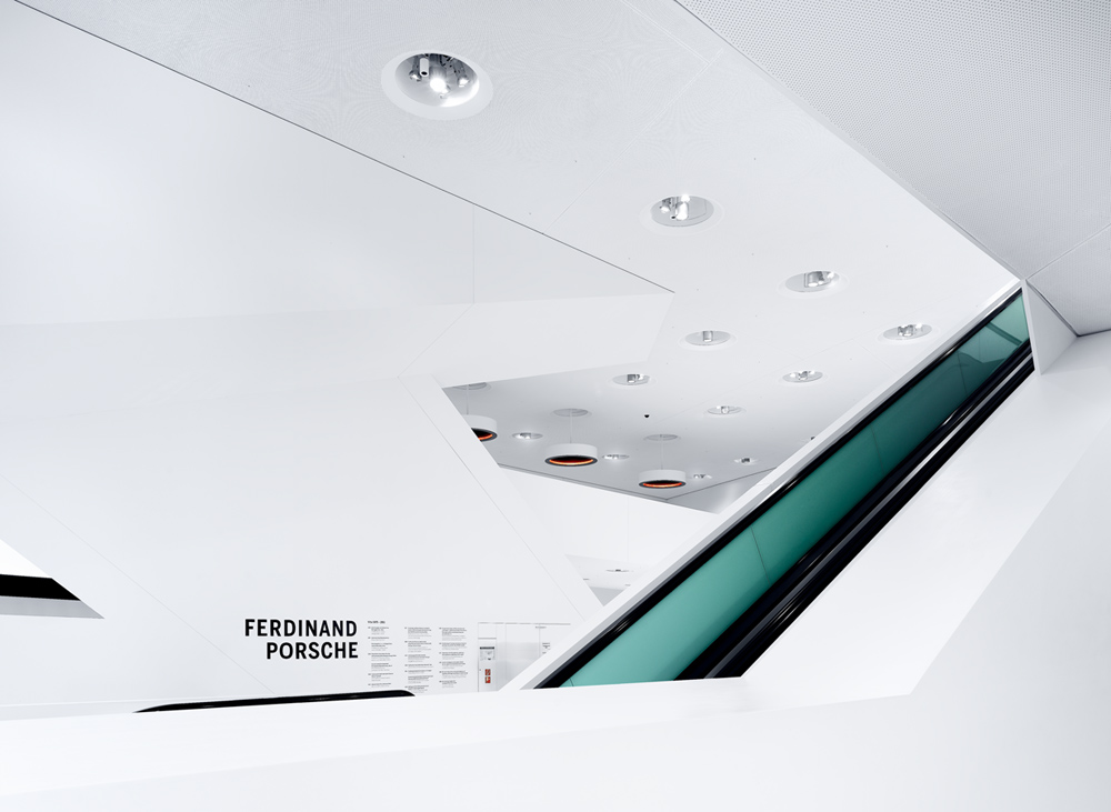 Porsche Museum / Delugan Meissl, photos by Michael Schnell