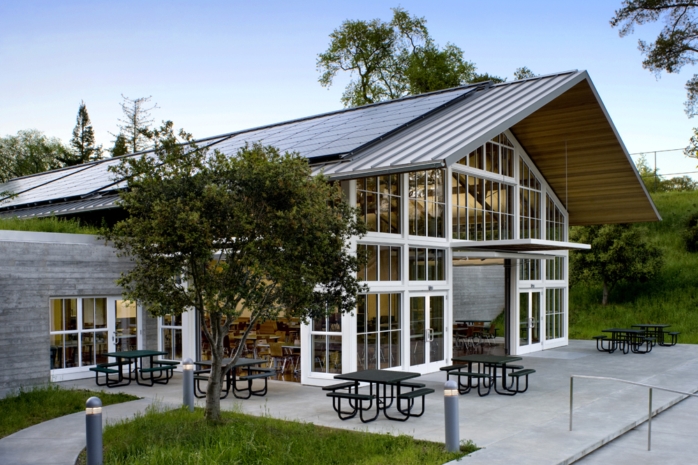 Branson School Student Commons - Turnbull Griffin Haesloop © David Wakely Photography
