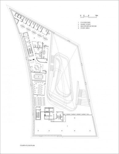 fourth floor plan