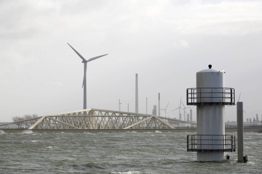 Maeslantkering, the world's largest storm surge barrier