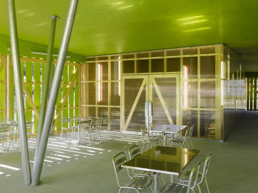 Camping Bois-noir Guest Facilities - Bonnard Woeffray Architectes