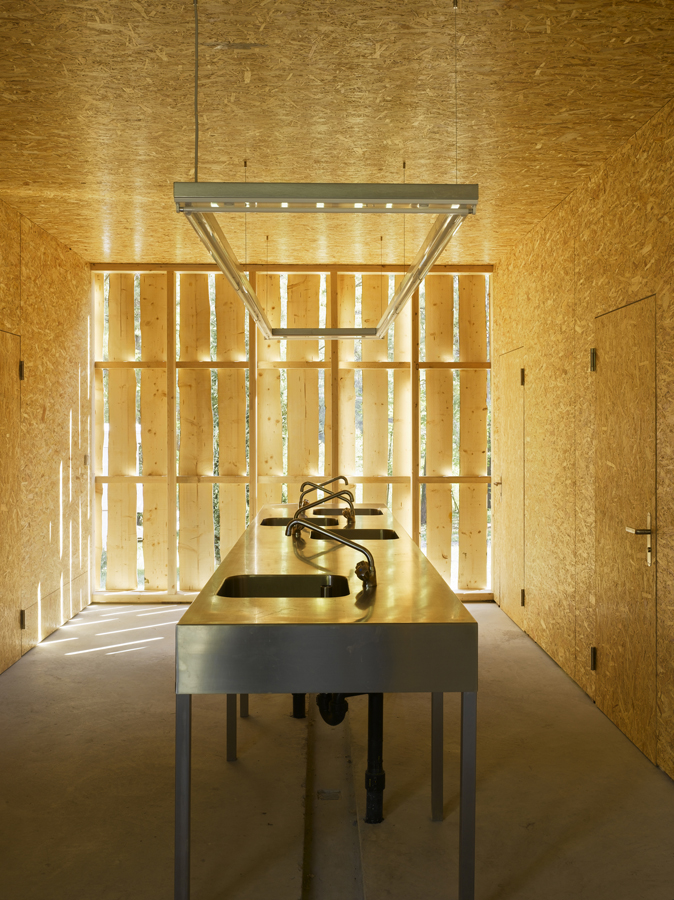Camping Bois-noir Guest Facilities / Bonnard Woeffray Architectes