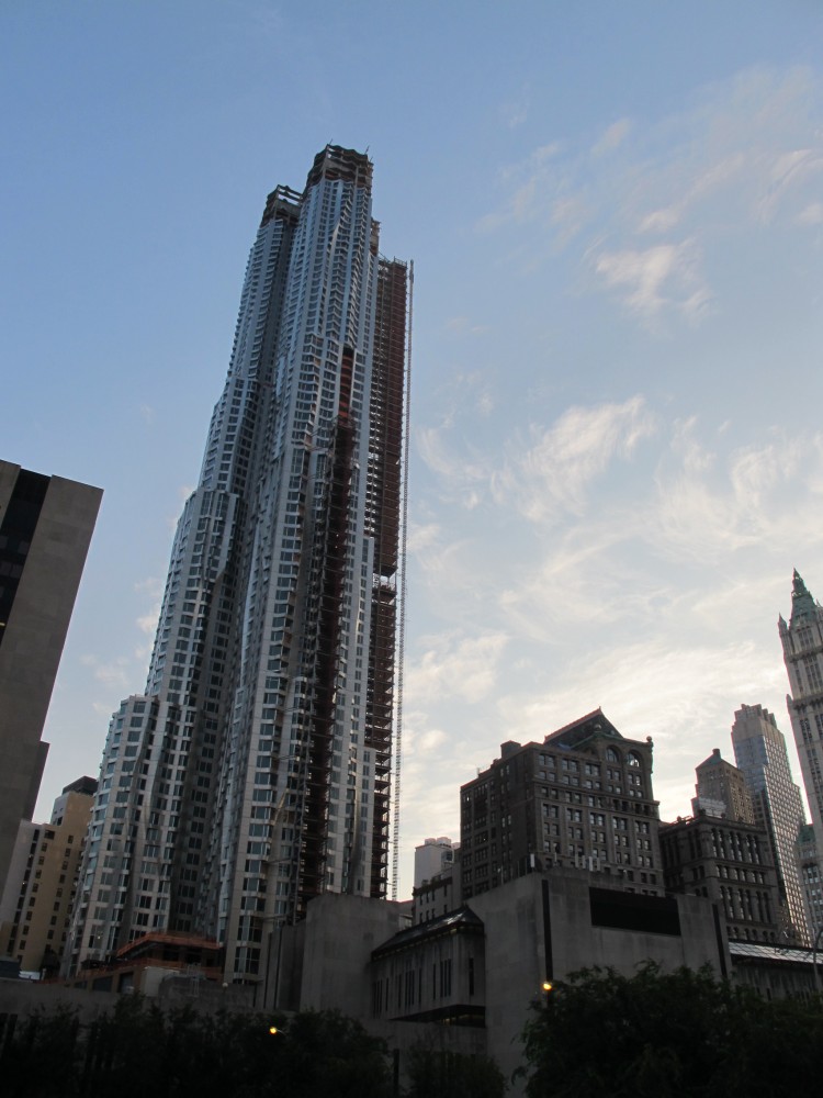 In Progress: Beekman Tower / Frank Gehry