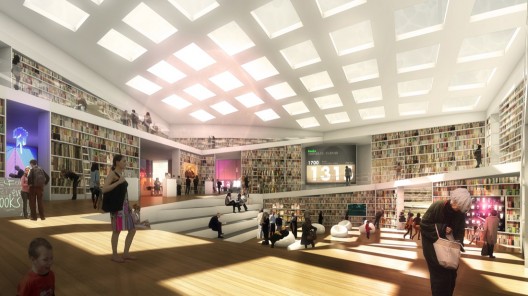 Interiour render_Copyright ADEPT_Sou Fujimoto Interior render © ADEPT Architects Sou Fujimoto
