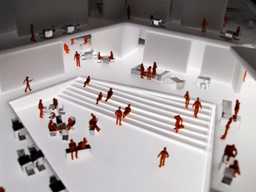 Interiour model image_Copyright ADEPT_Sou Fujimoto Model, interior © ADEPT Architects Sou Fujimoto