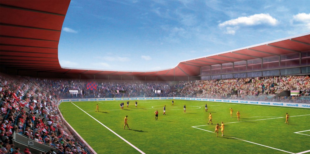 Valerenga Football Stadium / NBBJ & LINK signatur AS