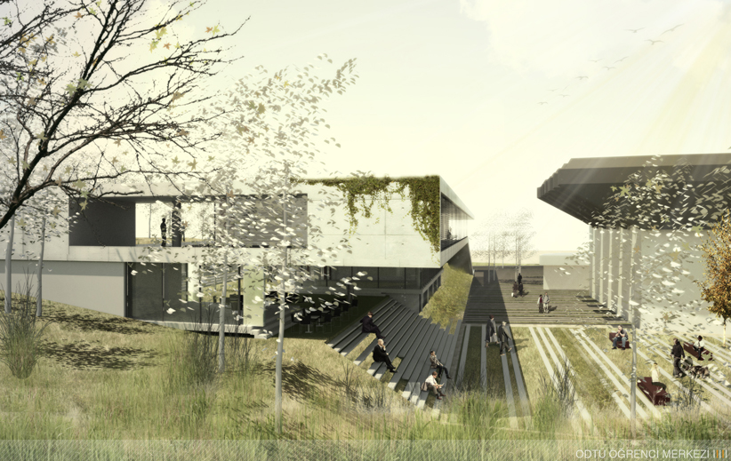Student Center & Public Square Architectural Competition proposal / Onat Öktem & Ziya Imren