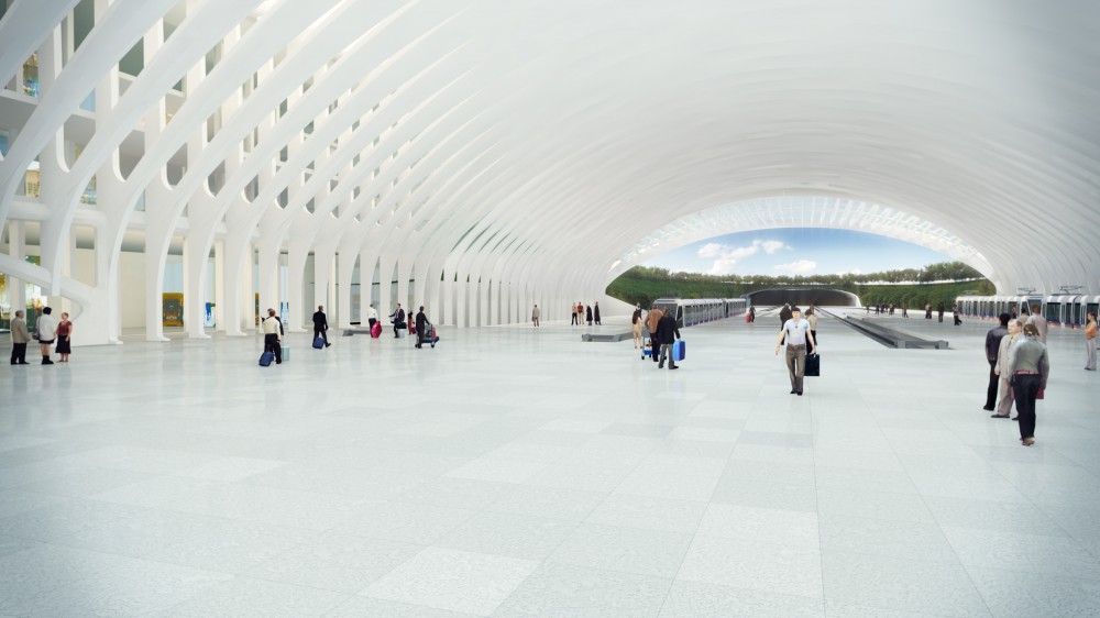 Denver International Airport South Terminal / Santiago Calatrava