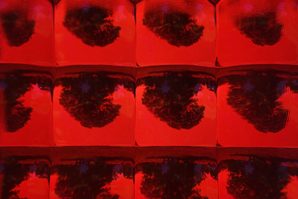FRED & FRED® coloured photographic optic module for Serpentine Gallery Pavilion