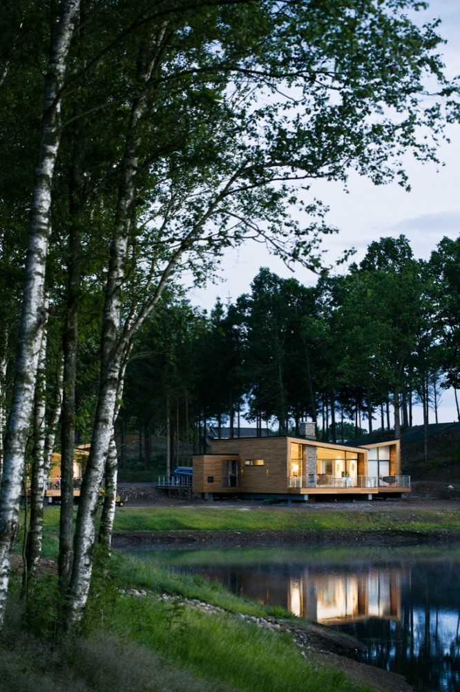 Houses - Woodlands - Henning Larsen Architects © Kontraframe