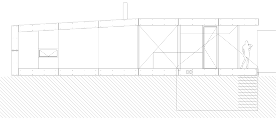 flag27 South Elevation