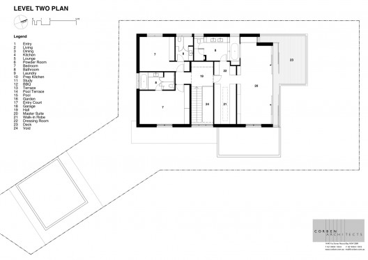 second floor plan