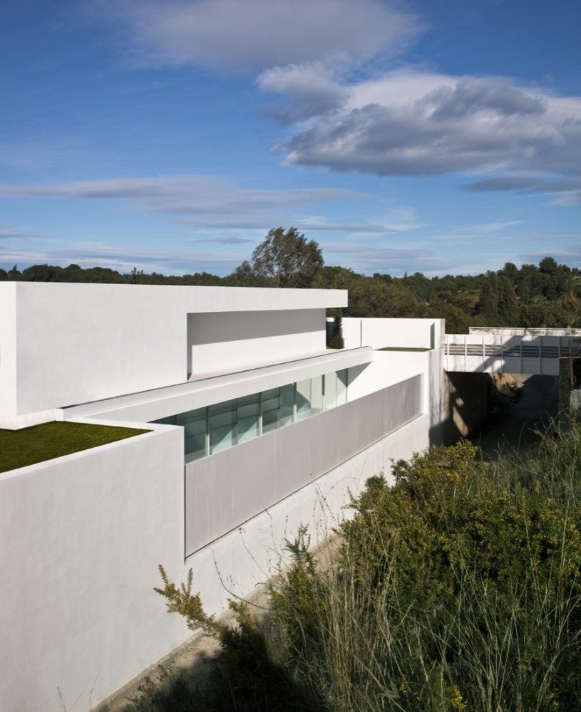 Atrium House - Fran Silvestre Arquitectos © Fernando Alda