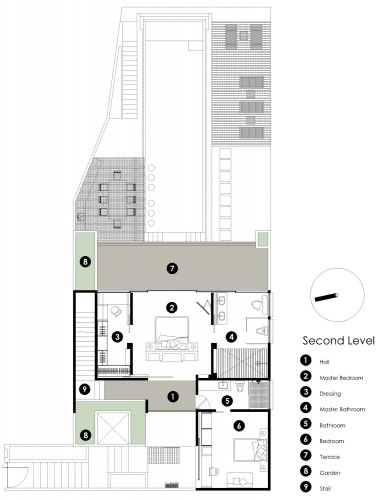 second floor plan