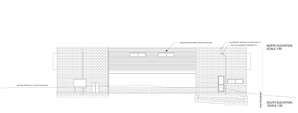 south elevation south elevation