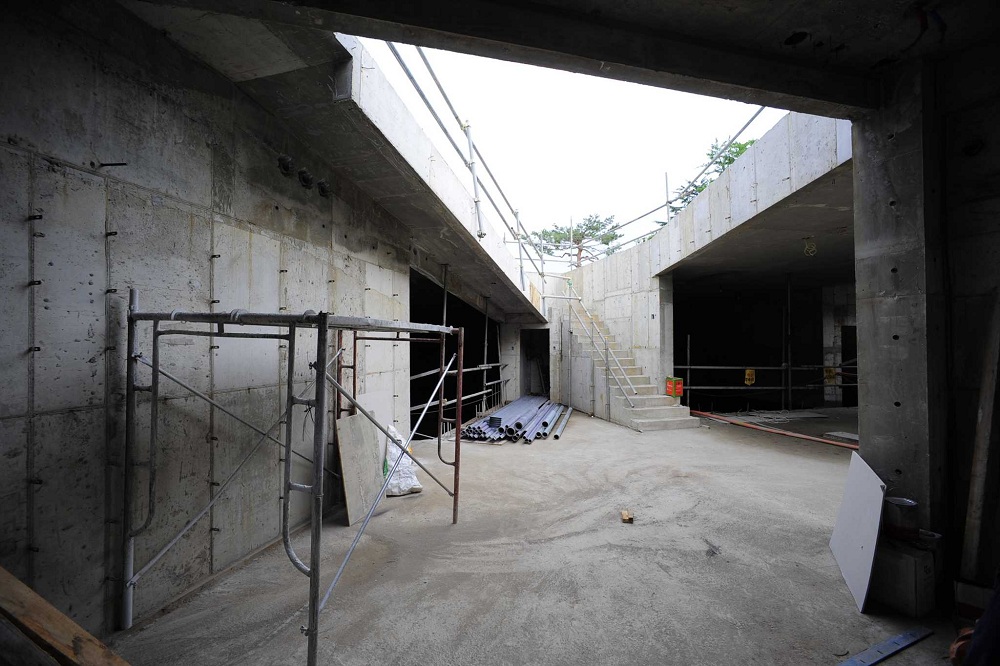In Progress: Daeyang Gallery and House / Steven Holl Architects