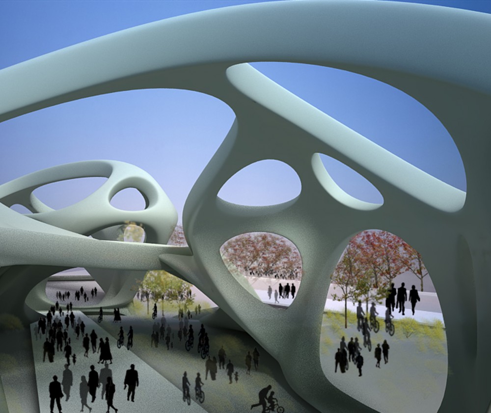 NOVAE 3_through the park 300dpi Courtesy of NOVAE Architecture