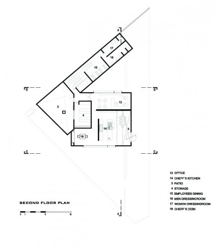second floor plan