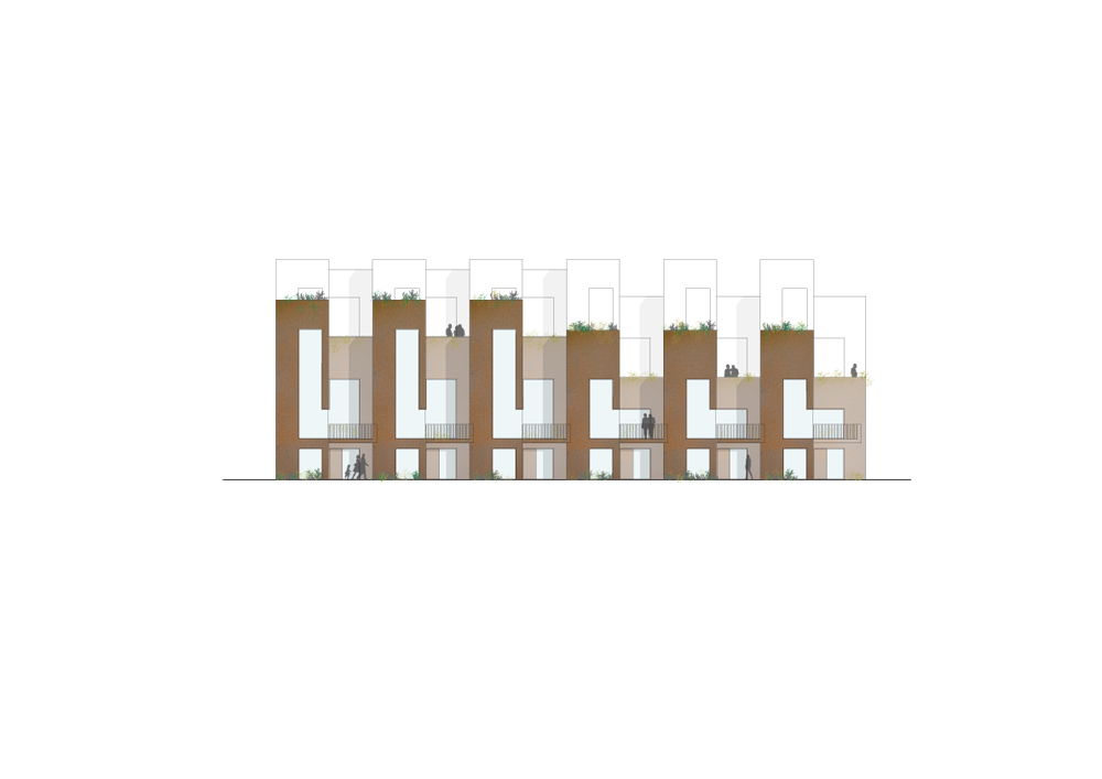 Sustainable Town Houses / C.F.Møller Architects