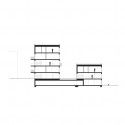 P:EWBY0001_Norra2A-ModellSkiss underlag skp6 Model (1) P:EWBY0001_Norra2A-ModellSkiss underlag skp6 Model (1) Cross Section © C.F. Møller Architects