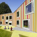 Monthey Kindergarden - Bonnard Woeffray Architectes Monthey Kindergarden - Bonnard Woeffray Architectes © Hannes Henz