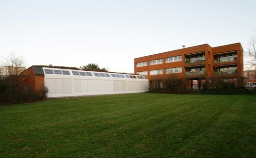 Extension of the multifunctional double sports halls in the Eichi Centre Niederglatt - L3P Architects