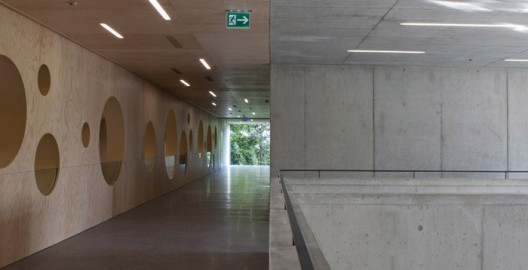 Extension of the multifunctional double sports halls in the Eichi Centre Niederglatt - L3P Architects