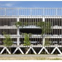 Parking in Soissons - Jacques Ferrier Architectures Parking in Soissons - Jacques Ferrier Architectures © Jacques Ferrier Architectures / photo Luc Boegly