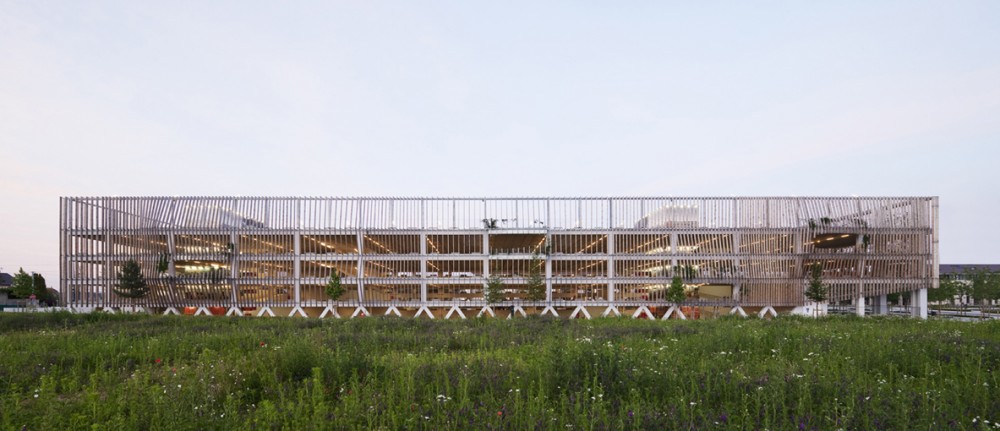 Parking in Soissons / Jacques Ferrier Architectures
