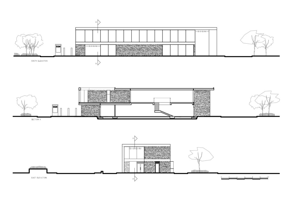 Drive Through Restaurant / Paul Dillon Architects
