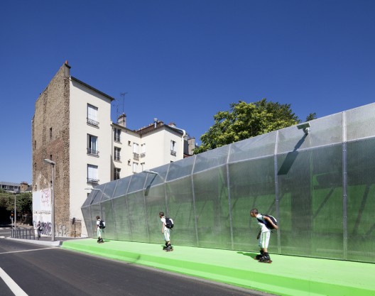 New Bridge in Choisy - Jacques Ferrier Architectures