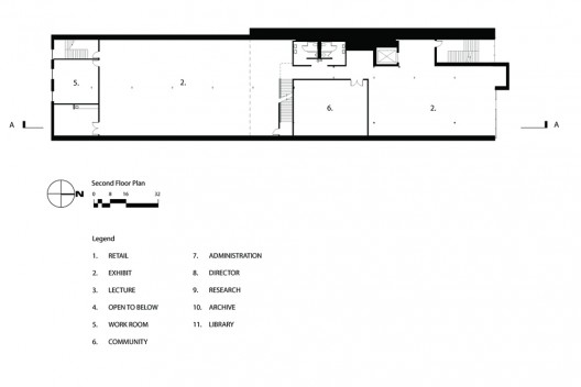 second floor plan