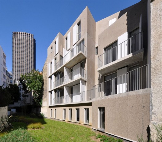 Social Housing in Paris - Frédéric Schlachet Architecte