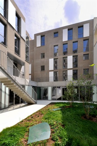 Social Housing in Paris - Frédéric Schlachet Architecte