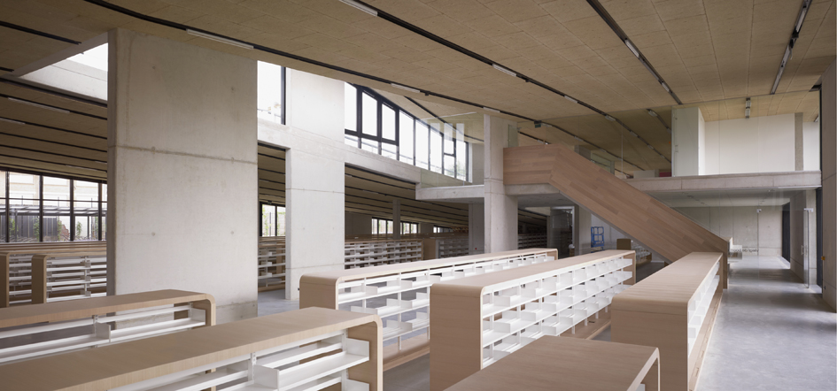Library + Restaurant + Multifunctional Space / BOB361 Architects