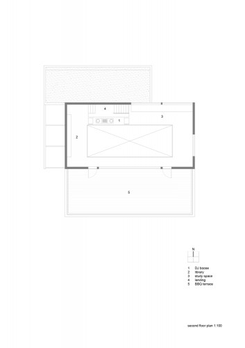 second floor plan