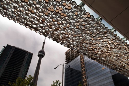 Maple Leaf Square Canopy - United Visual Artists